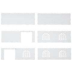 EROMMY 20x40ft 350G PVC Sidewalls (Please check with customer service before purchasing to confirm compatibility）