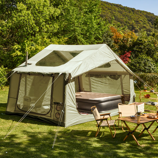 7-9 Person 4 Season Tent | Durable All-Weather Camping