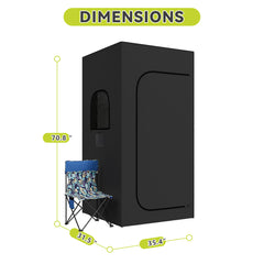 EROMMY Inflatable Portable ChangeRoom, Camping Toilet, Steam Sauna Box