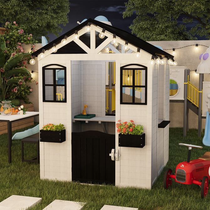 Cottage Playhouse Makeover Cheap Childrens Playhouse Playhouse