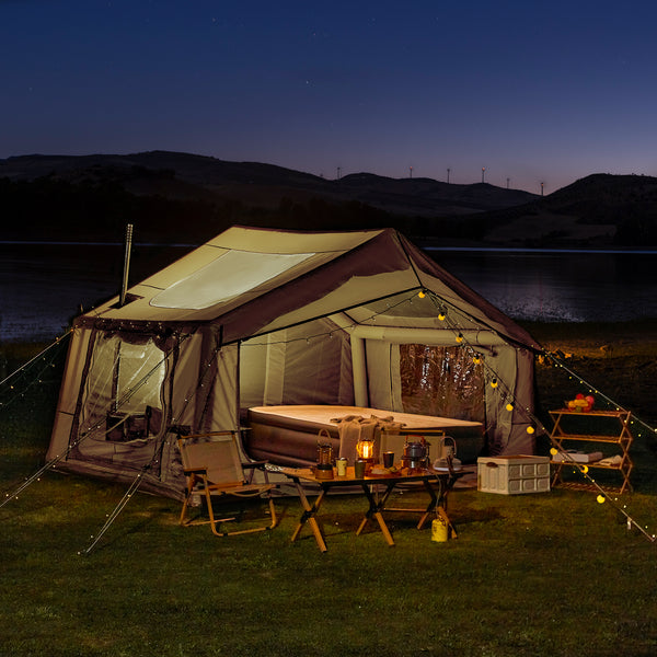 希少！オレゴン・トレイル記念 OneTigris Rock Fortress Hot Tent With Stove Jack, 4 Season, 4-6