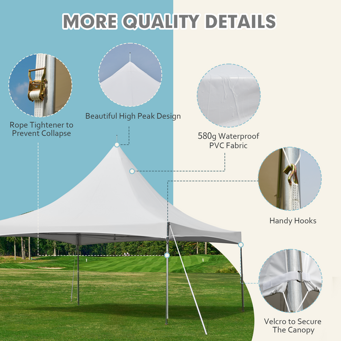 20x20 grow tent 20x20 Party Tent with Steel Frame