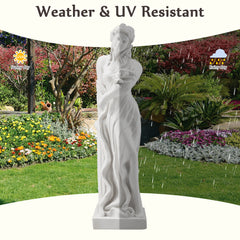 EROMMY Adalberta Weather-Resistant Magnesium Oxide Religious Statue