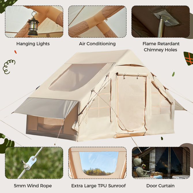 テント・タープ Hilander Air Flame Tent MIINY 楽天市場