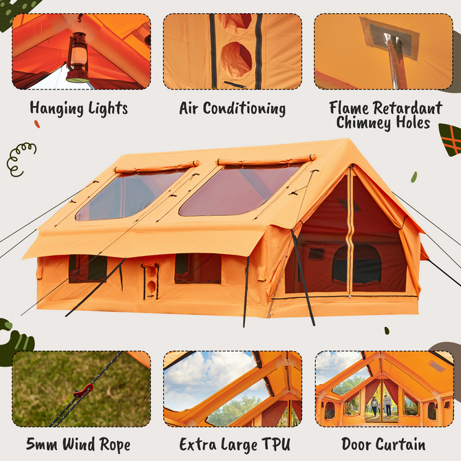 テント・タープ Hilander Air Flame Tent MIINY テント・タープ テント・タープ Hilander Air Flame Tent MIINY テント・タープ