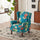 Teal Floral