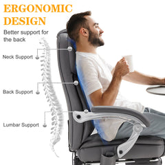 Ergonomic office chairs provide better neck, back and lumbar support. | erommy office chairs