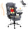 6 POINT MASSAGE Gray - PU Leather Surface