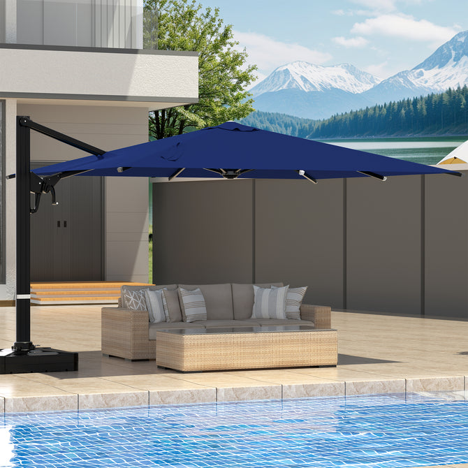 6 x 10 cantilever patio umbrellas Cantilever Patio Umbrellas | 10 x 13