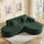 Right Facing Chaise<br/>93 inch/Green