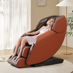 EROMMY Recliner Massage Chair with Full Body Massage Function– Orange