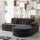 Right Facing Chaise<br/>93 inch/Black