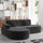 Left Facing Chaise<br/>93 inch/Black