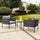 3-Piece Patio Bistro Set- Gray