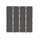 44 PCS 12x12 - PP Dark Gray