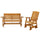 Bench Chair Set
