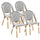 4 PCS<br/>Black&White