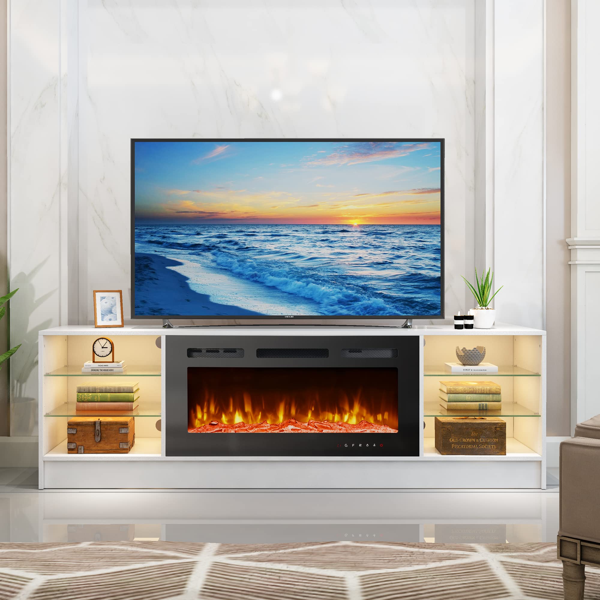 70-inch-tv-stand-with-fireplace