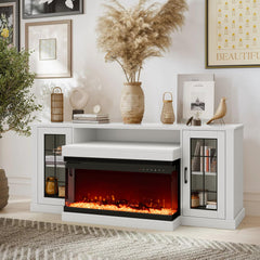 glass-fireplace-tv-stand