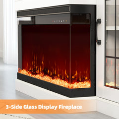 glass-fireplace-tv-stand